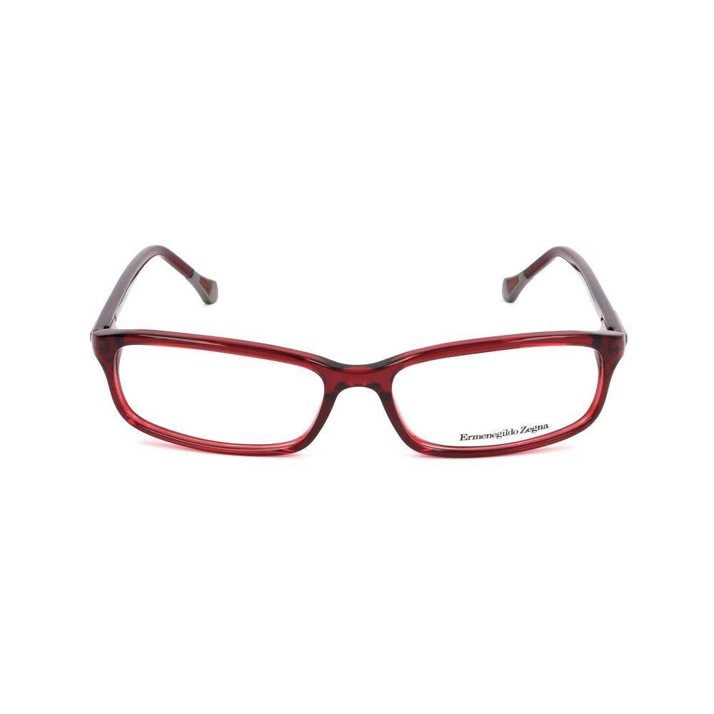 Ermenegildo Zegna Red Plastic Frames - Hilstor