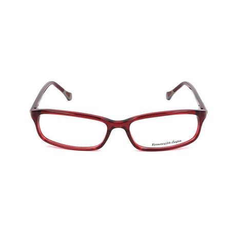 Ermenegildo Zegna Red Plastic Frames - Hilstor