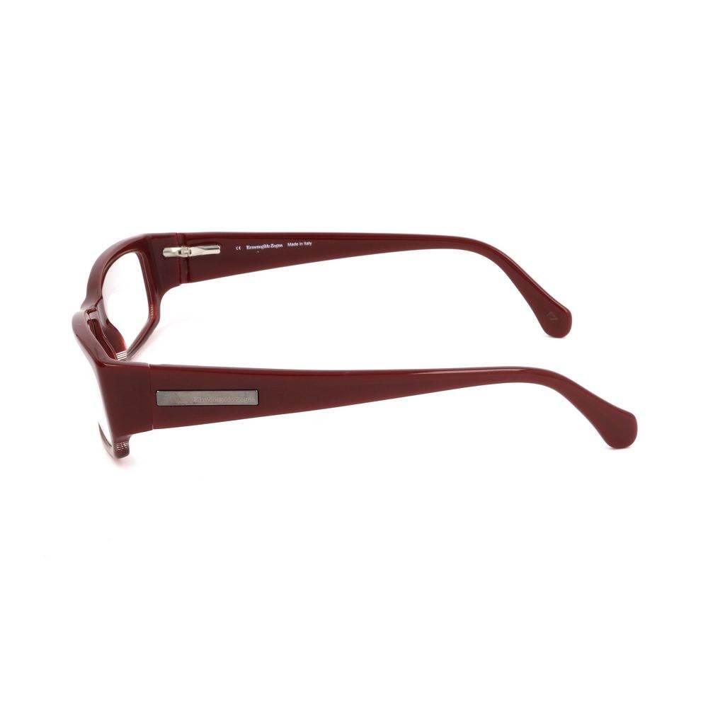 Ermenegildo Zegna Red Plastic Frames - Hilstor