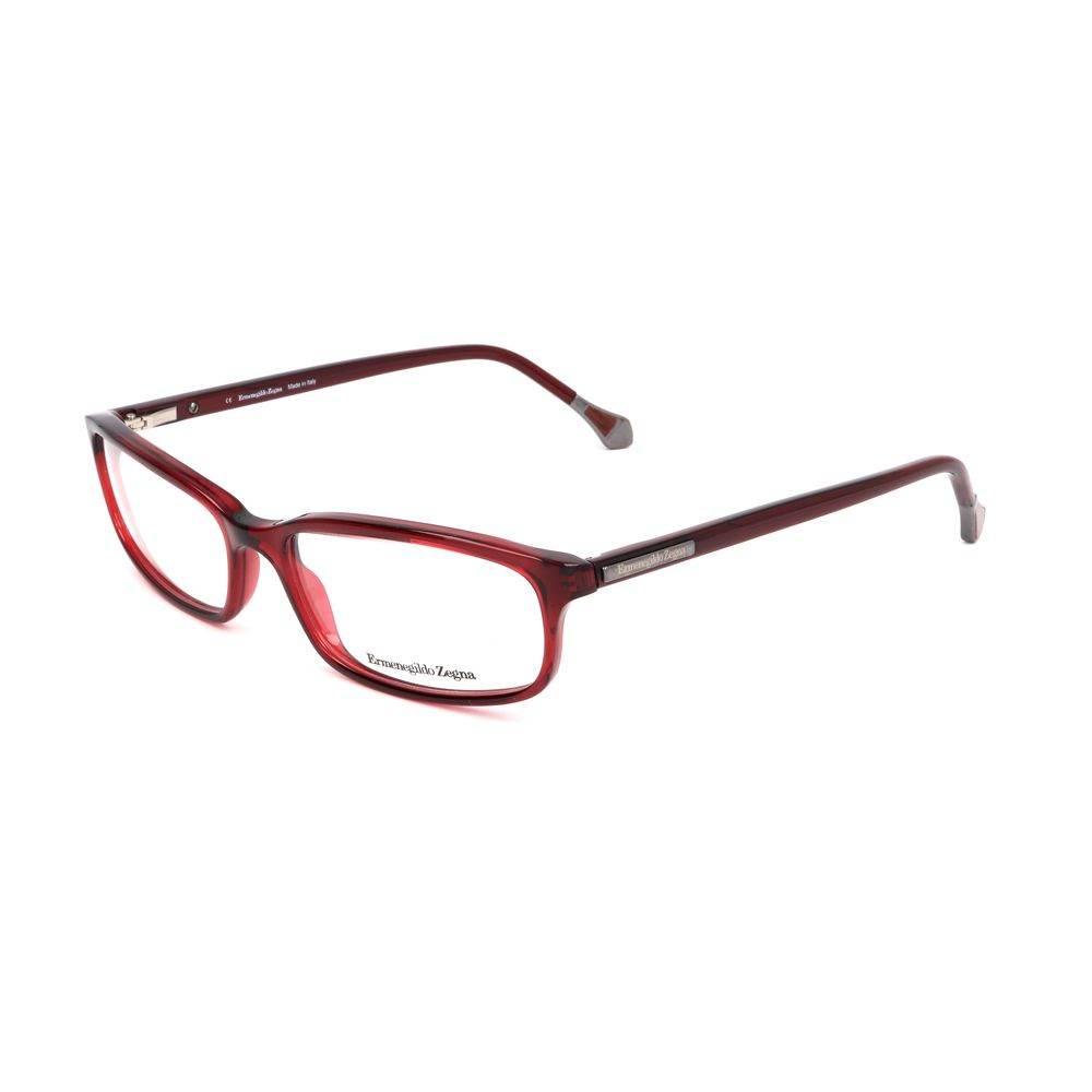 Ermenegildo Zegna Red Plastic Frames - Hilstor
