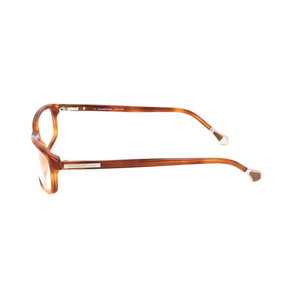 Ermenegildo Zegna Brown Plastic Frames - Hilstor