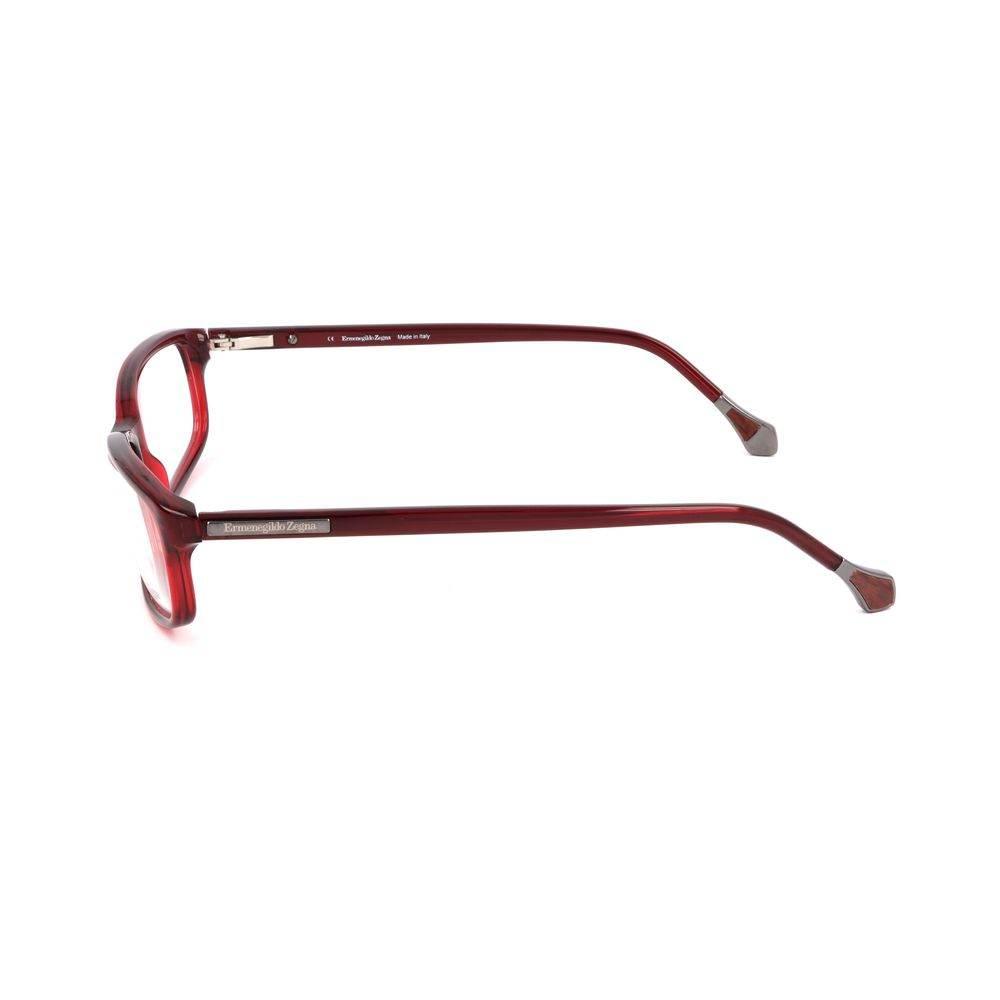Ermenegildo Zegna Red Plastic Frames - Hilstor