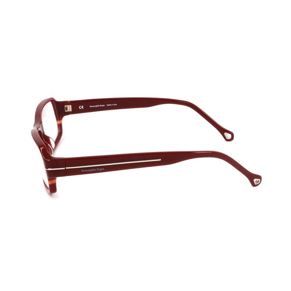 Ermenegildo Zegna Red Plastic Frames - Hilstor
