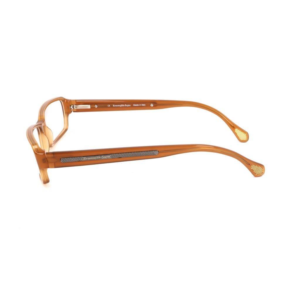 Ermenegildo Zegna Brown Plastic Frames - Hilstor
