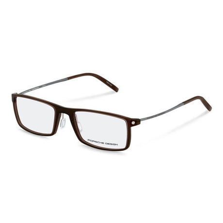 Porsche Design Brown Metal Frames - Hilstor