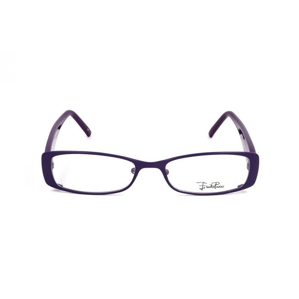 Emilio Pucci Purple Metal Frames - Hilstor