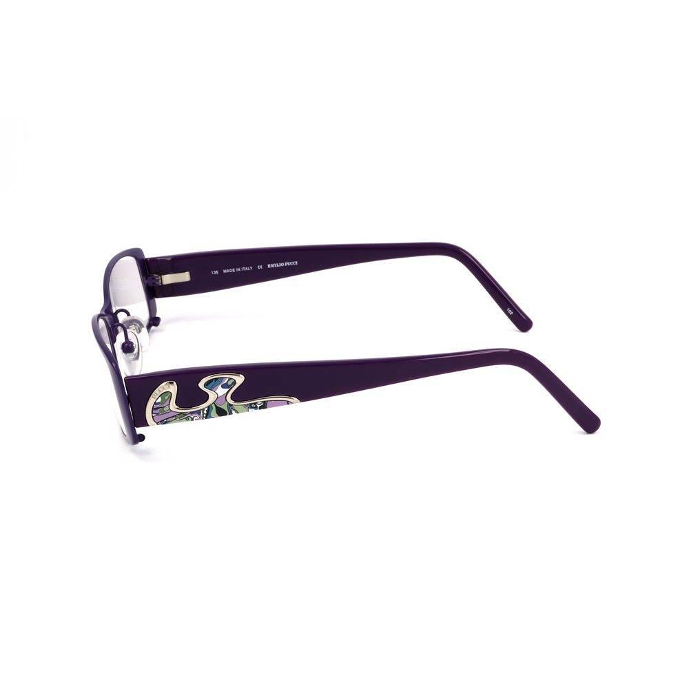 Emilio Pucci Purple Metal Frames - Hilstor