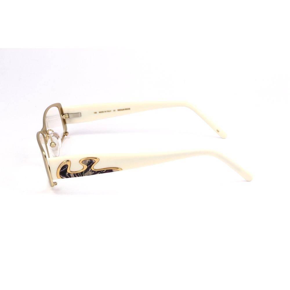 Emilio Pucci Gold Metal Frames - Hilstor