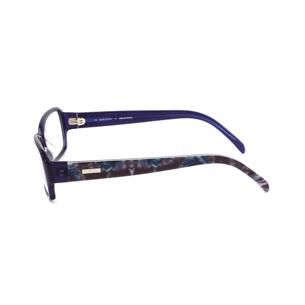 Emilio Pucci Blue Plastic Frames - Hilstor