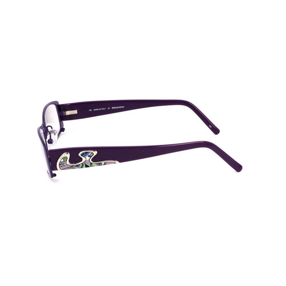 Emilio Pucci Purple Metal Frames - Hilstor