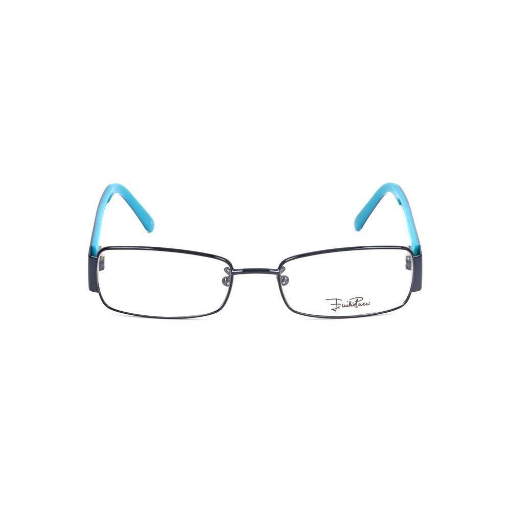 Emilio Pucci Blue Metal Frames - Hilstor