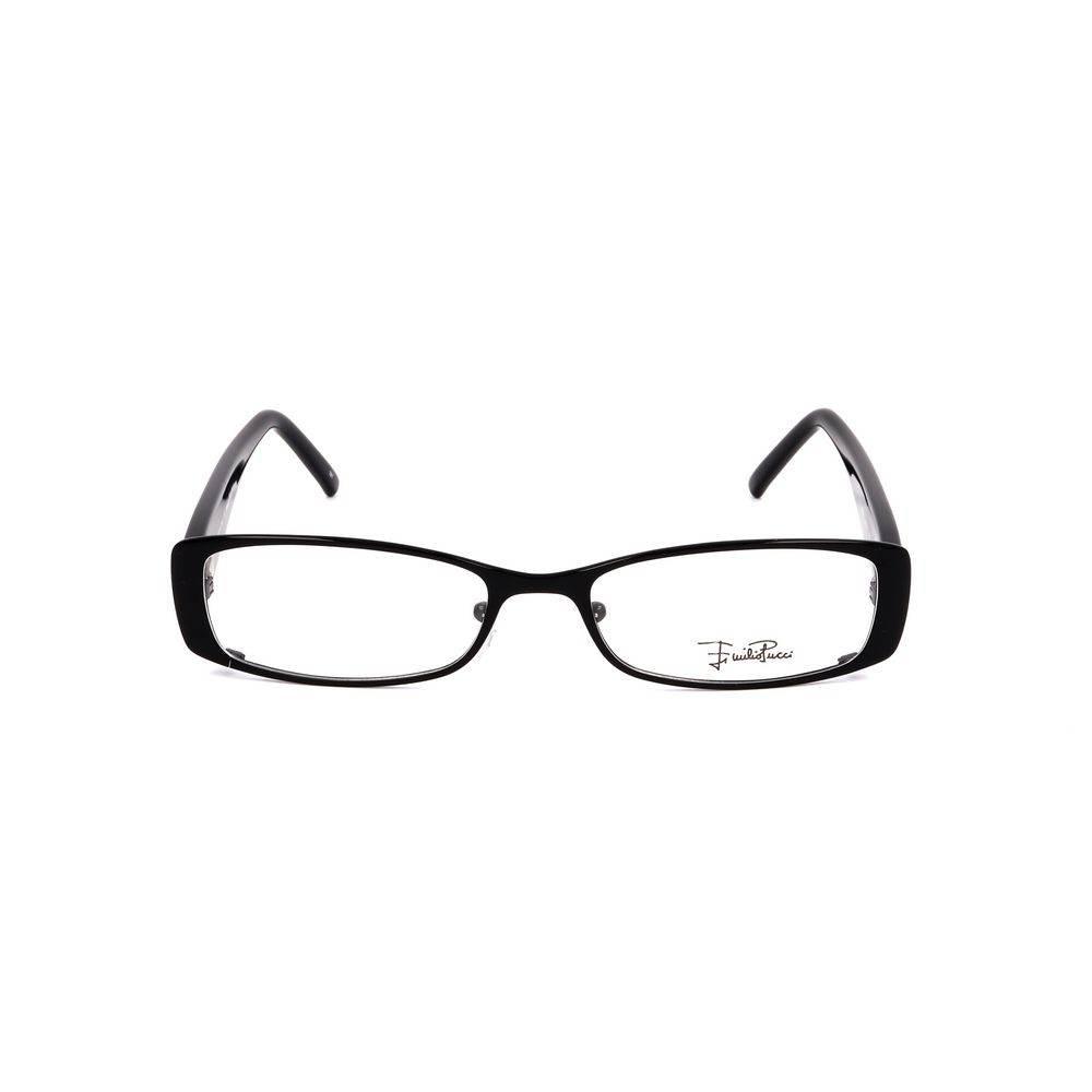 Emilio Pucci Black Metal Frames - Hilstor