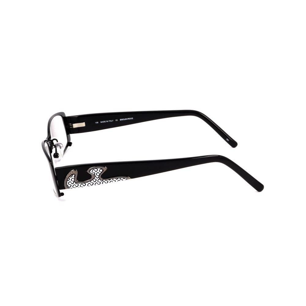 Emilio Pucci Black Metal Frames - Hilstor
