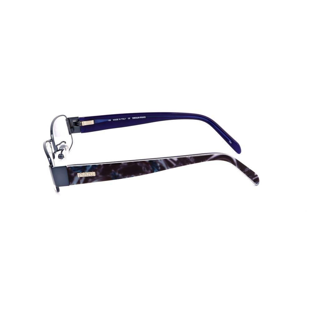Emilio Pucci Blue Metal Frames - Hilstor
