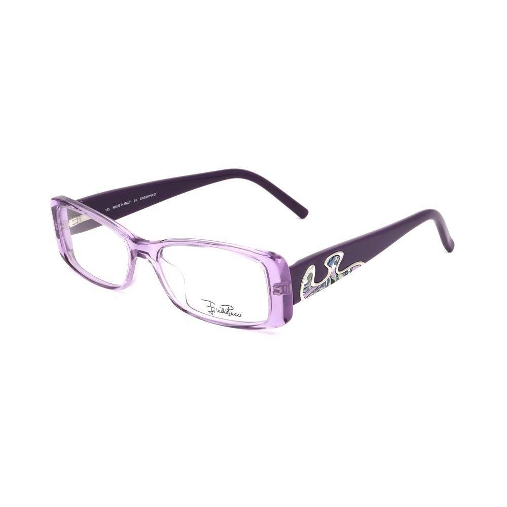 Emilio Pucci Purple Plastic Frames - Hilstor