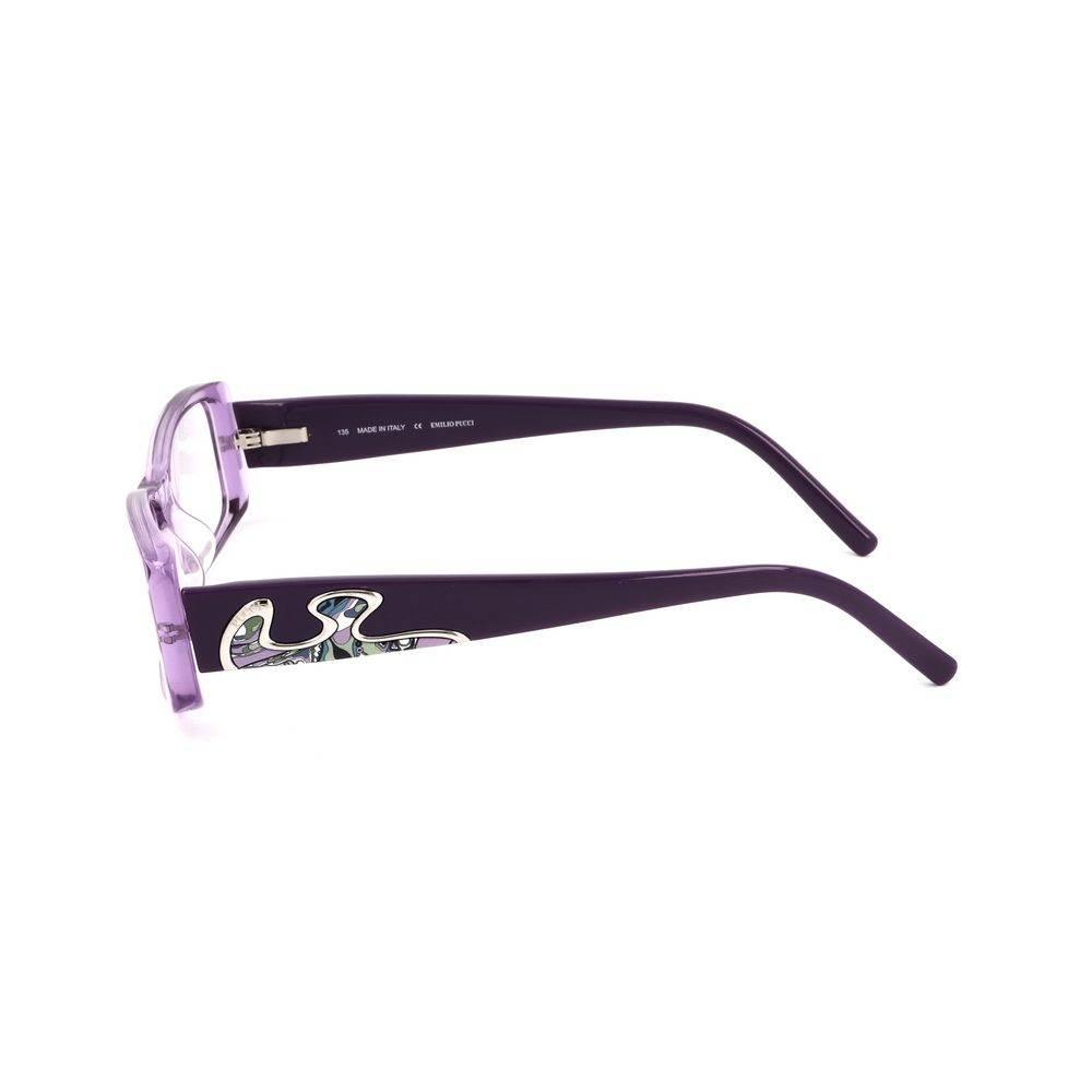 Emilio Pucci Purple Plastic Frames - Hilstor