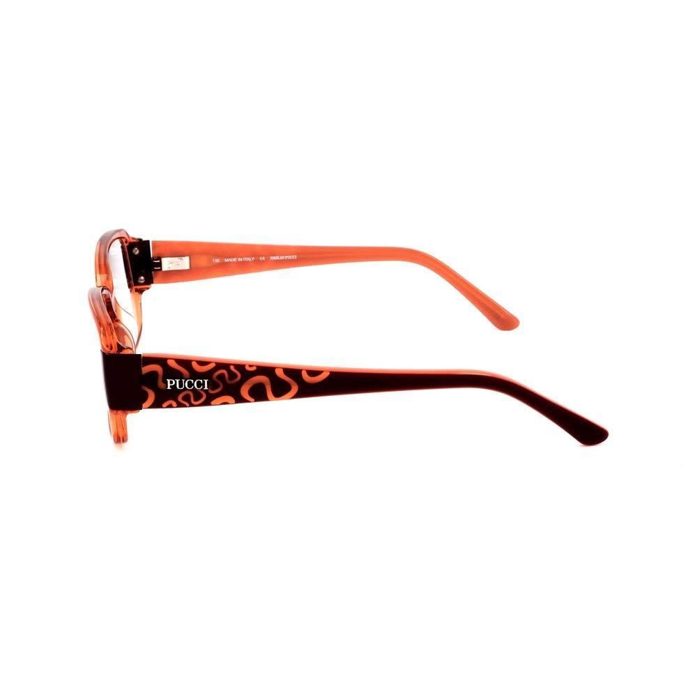 Emilio Pucci Orange Plastic Frames - Hilstor