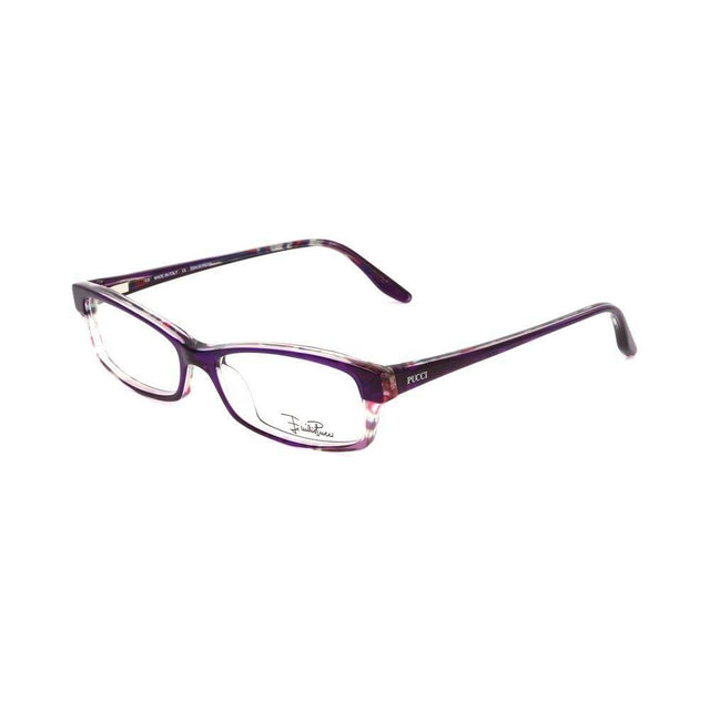 Emilio Pucci Purple Plastic Frames - Hilstor
