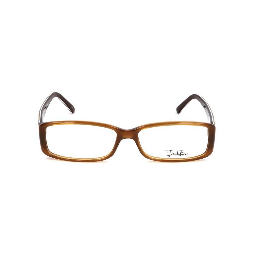 Emilio Pucci Brown Plastic Frames - Hilstor