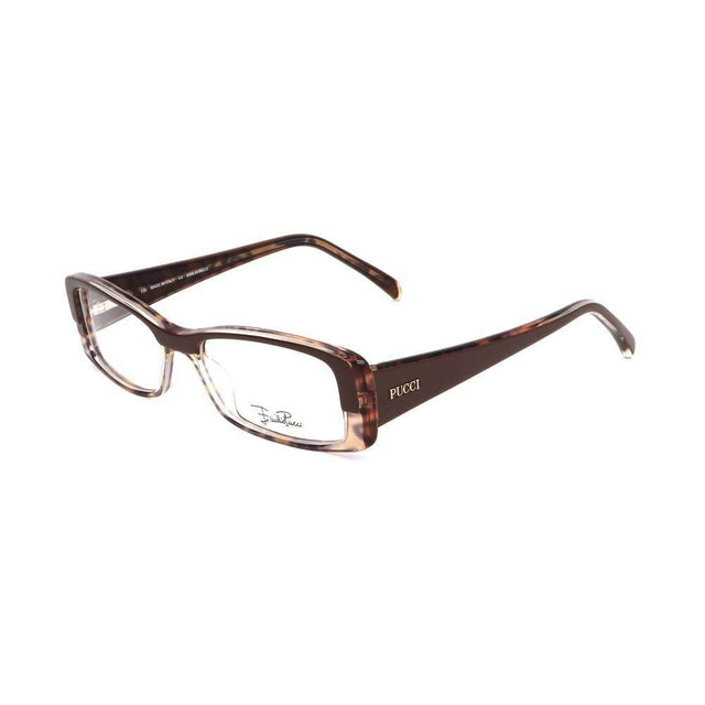 Emilio Pucci Brown Plastic Frames - Hilstor