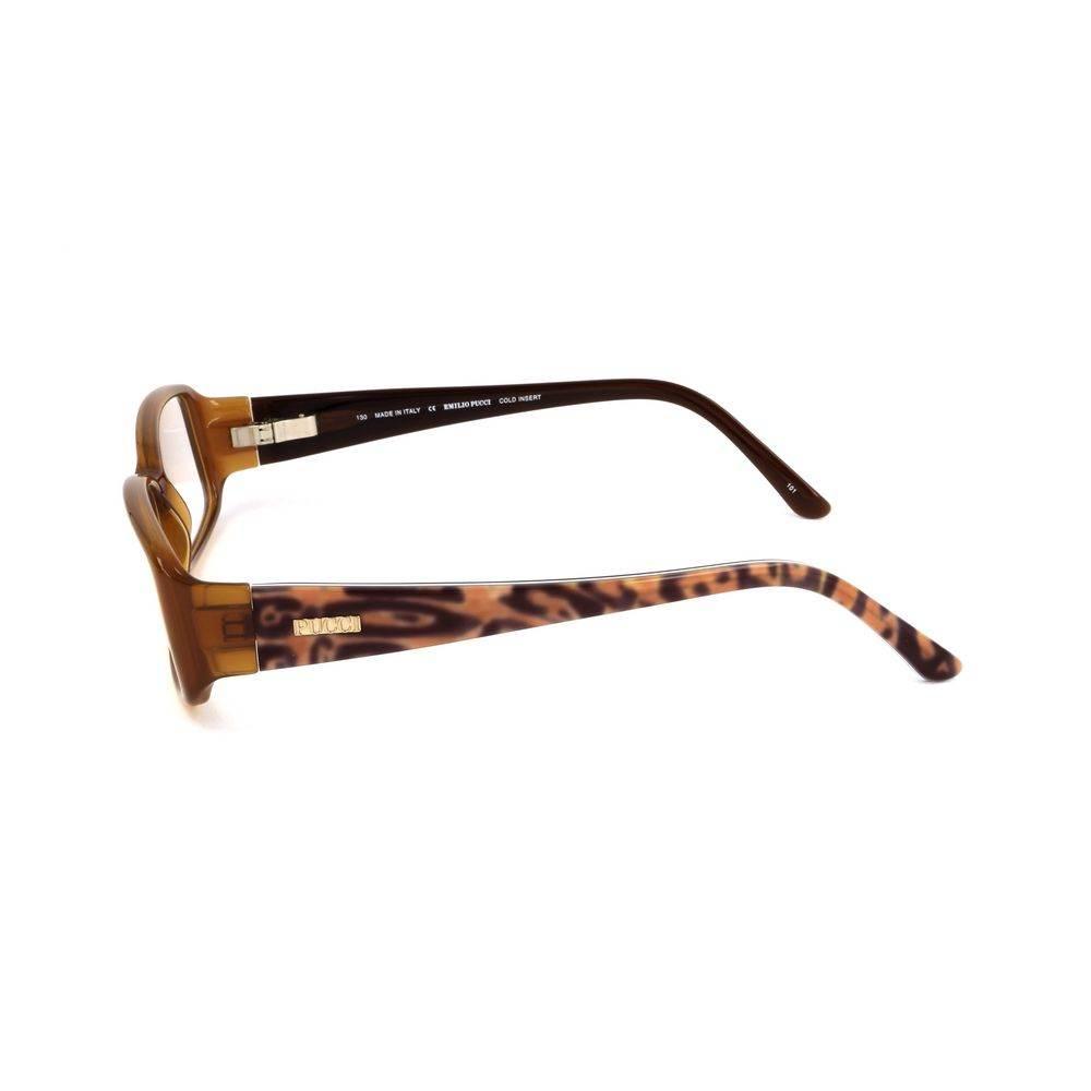 Emilio Pucci Brown Plastic Frames - Hilstor