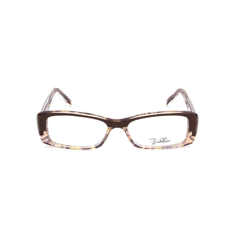 Emilio Pucci Brown Plastic Frames - Hilstor