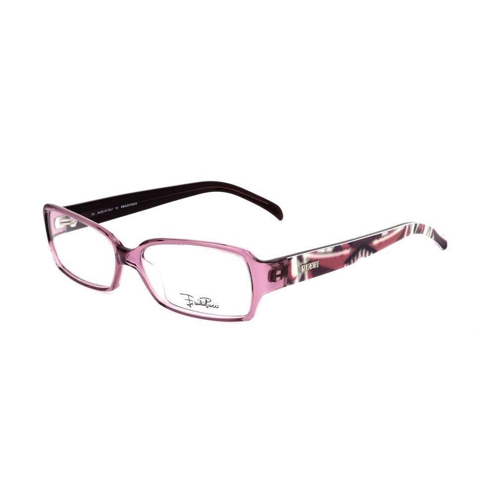 Emilio Pucci Purple Plastic Frames - Hilstor