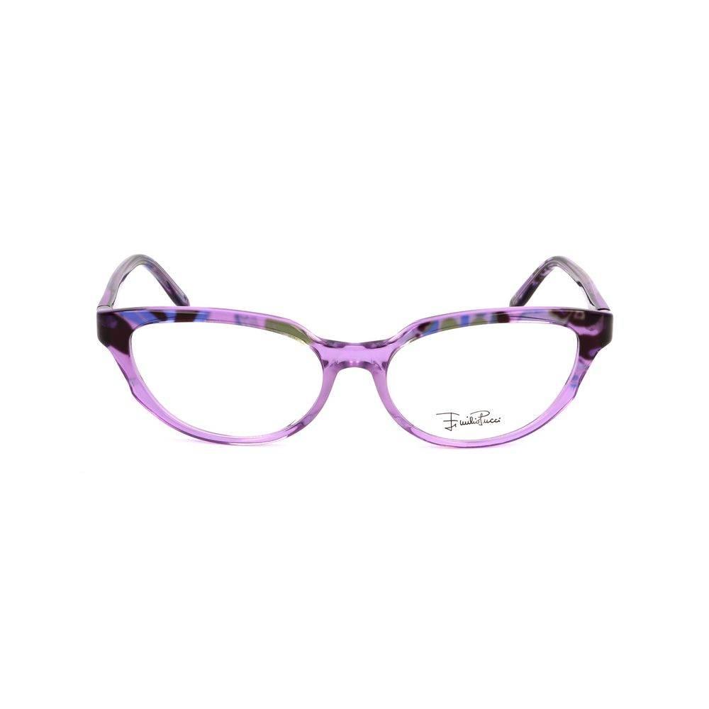 Emilio Pucci Purple Plastic Frames - Hilstor