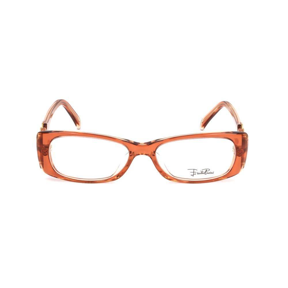 Emilio Pucci Orange Plastic Frames - Hilstor
