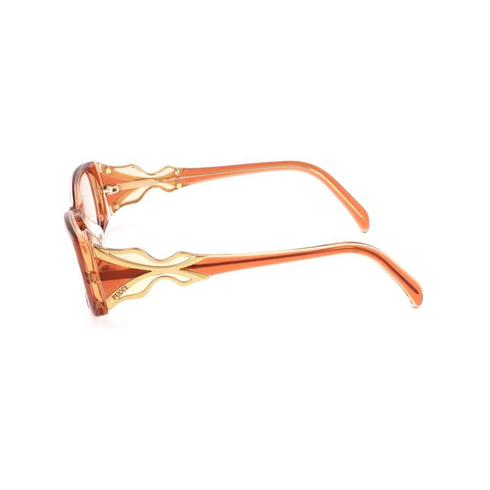 Emilio Pucci Orange Plastic Frames - Hilstor