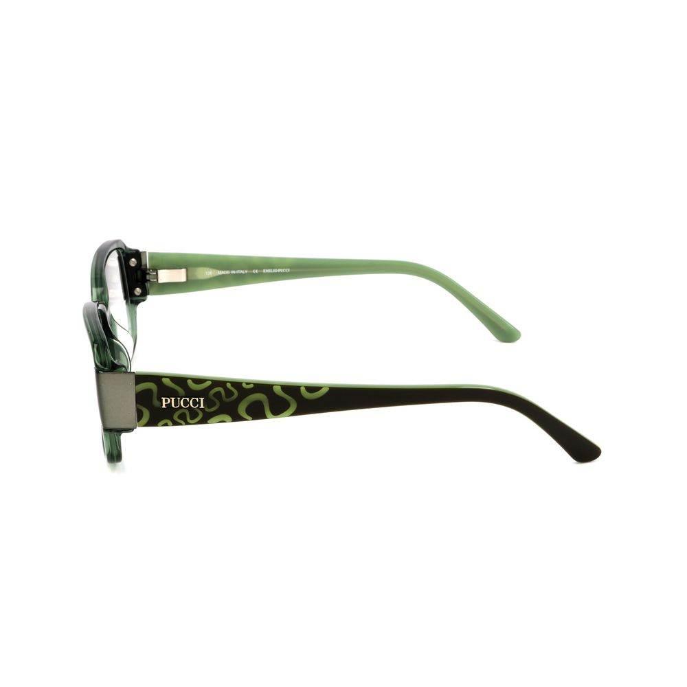 Emilio Pucci Olive Plastic Frames - Hilstor