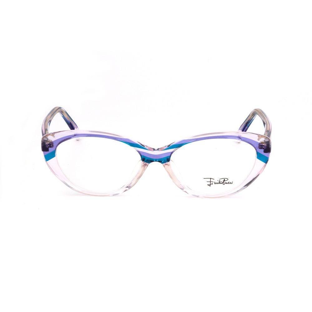 Emilio Pucci Purple Plastic Frames - Hilstor