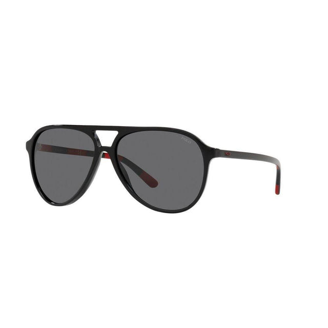 Ralph Lauren Black Acetate Sunglasses - Hilstor