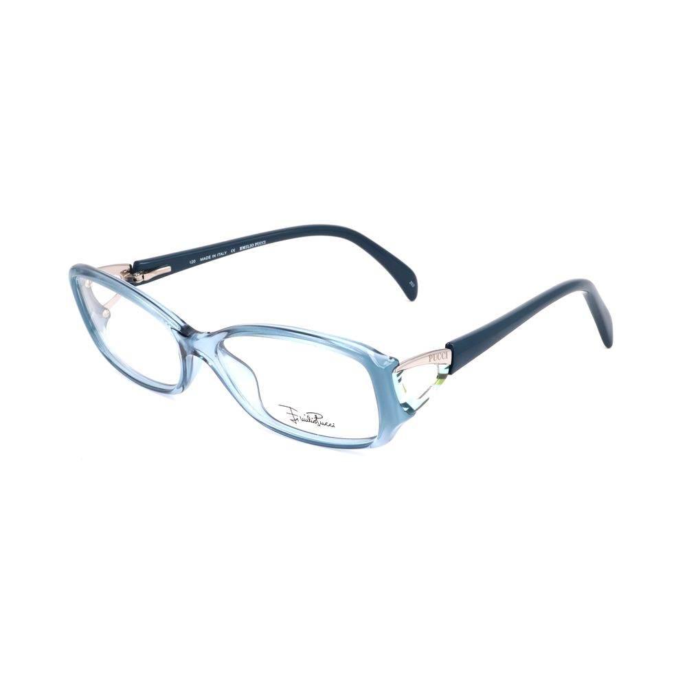 Emilio Pucci Blue Plastic Frames - Hilstor