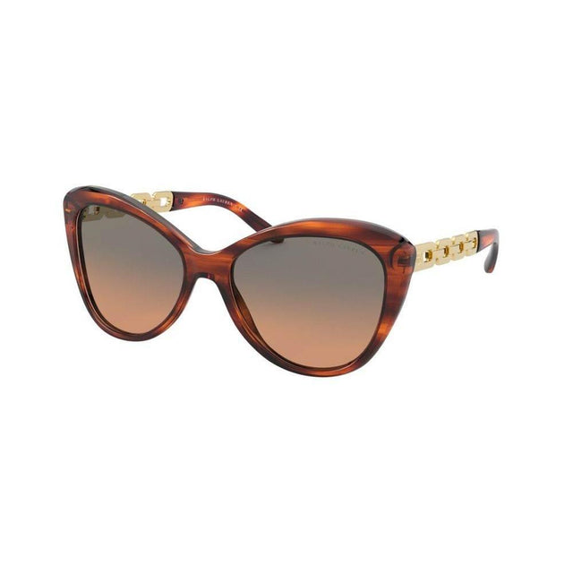 Ralph Lauren Brown Metal Sunglasses - Hilstor