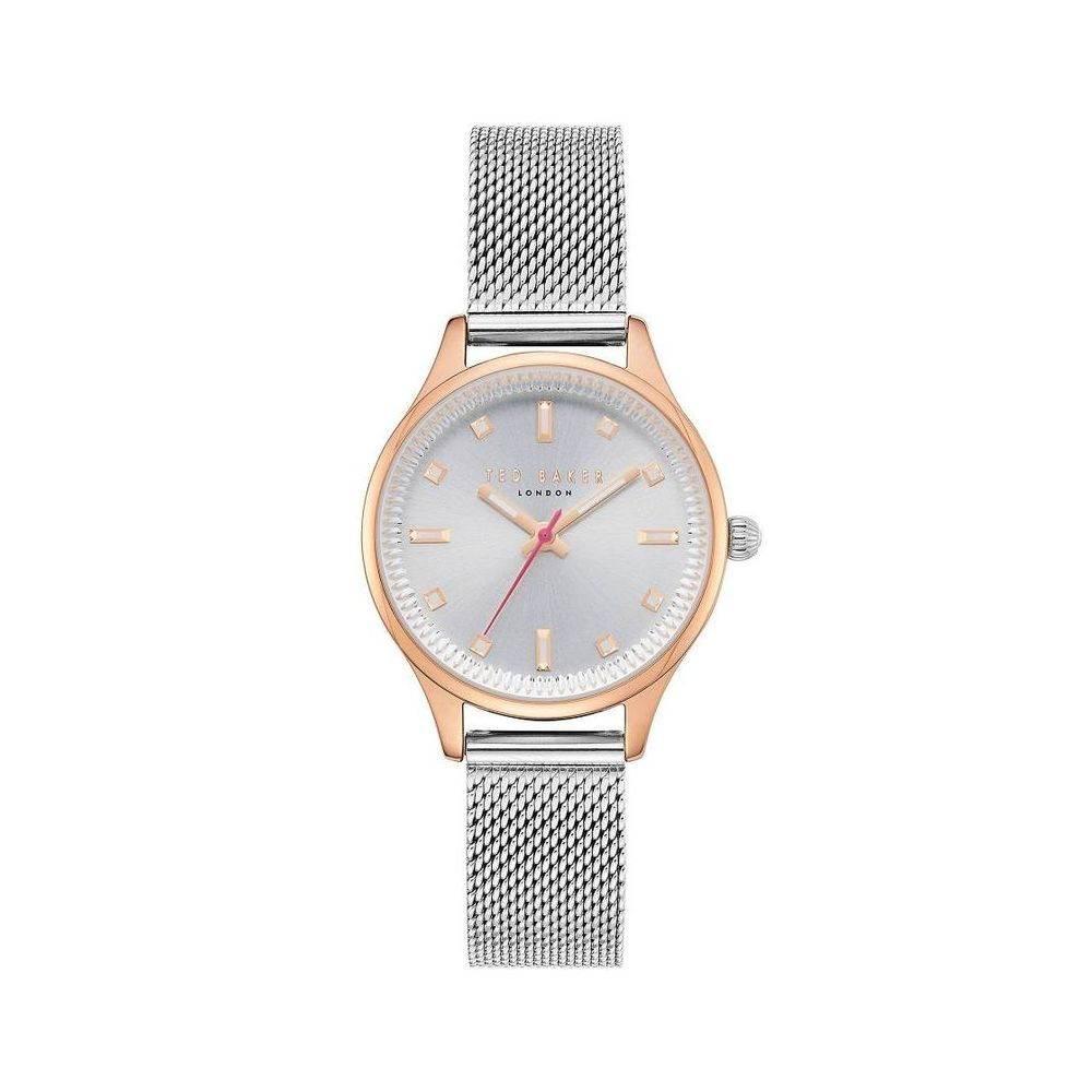 Ted Baker Silver Steel Watch - Hilstor