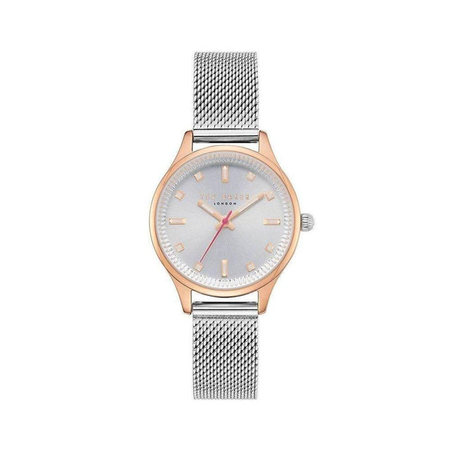 Ted Baker Silver Steel Watch - Hilstor