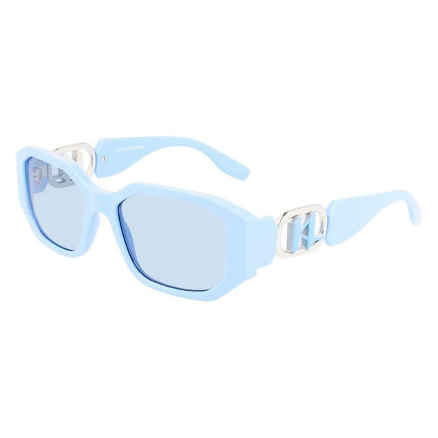 Karl Lagerfeld Blue Injected Sunglasses - Hilstor