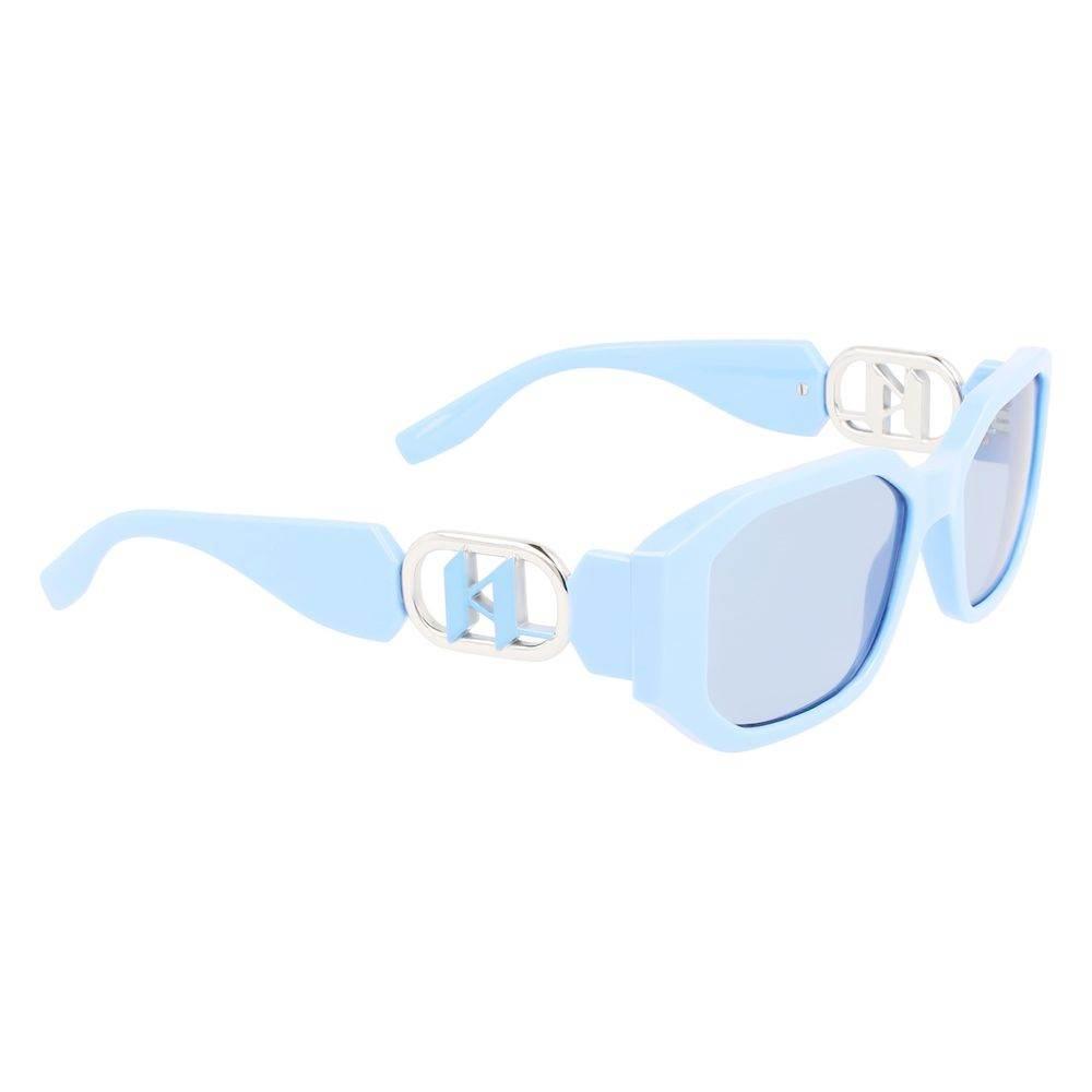 Karl Lagerfeld Blue Injected Sunglasses - Hilstor