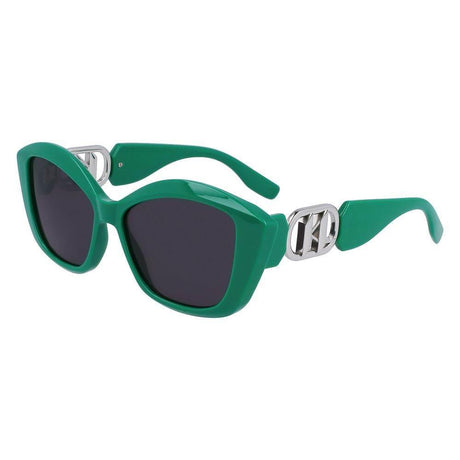 Karl Lagerfeld Green Injected Sunglasses - Hilstor
