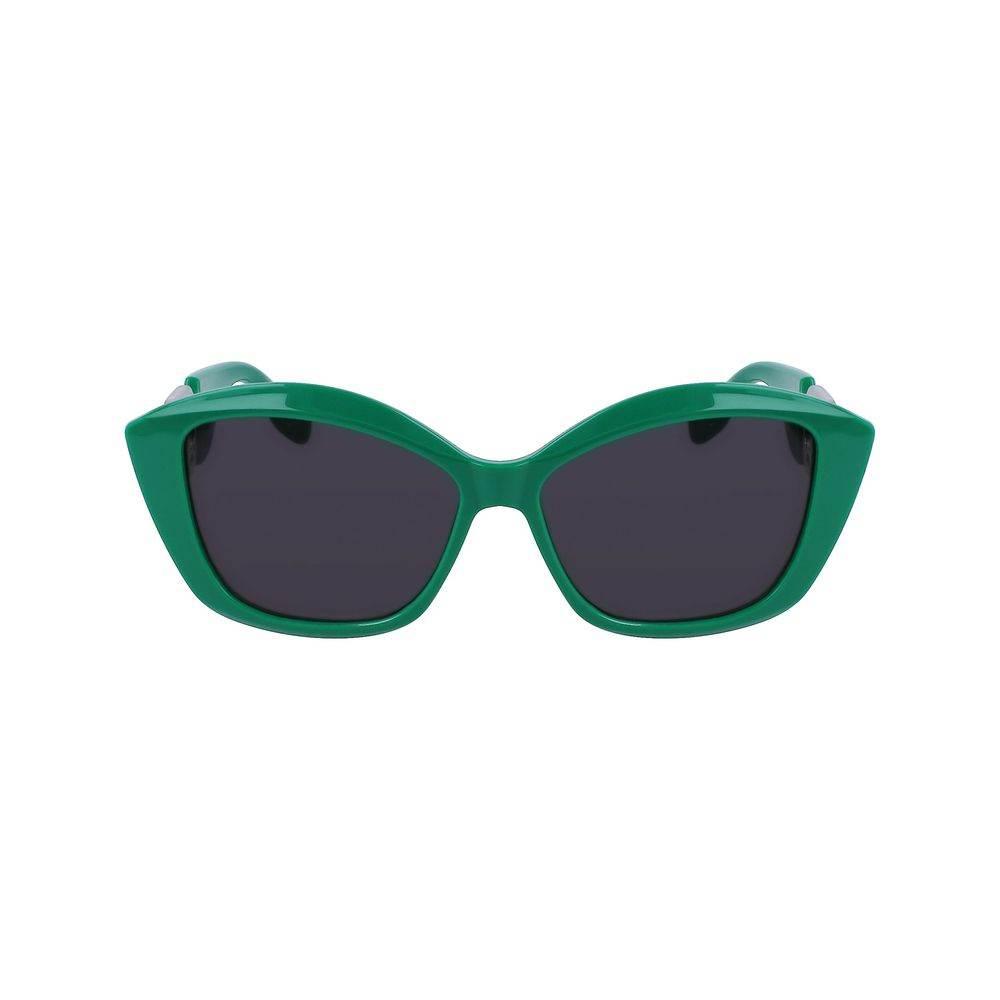 Karl Lagerfeld Green Injected Sunglasses - Hilstor