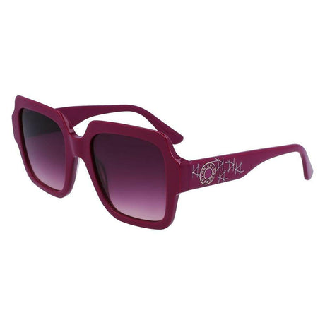 Karl Lagerfeld Gray Acetate Sunglasses - Hilstor