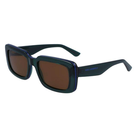 Karl Lagerfeld Green Injected Sunglasses - Hilstor