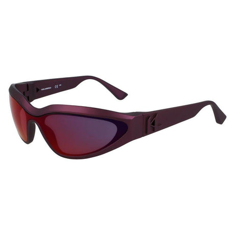 Karl Lagerfeld Red Injected Sunglasses - Hilstor