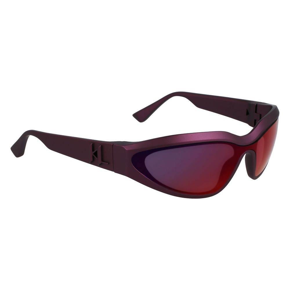 Karl Lagerfeld Red Injected Sunglasses - Hilstor