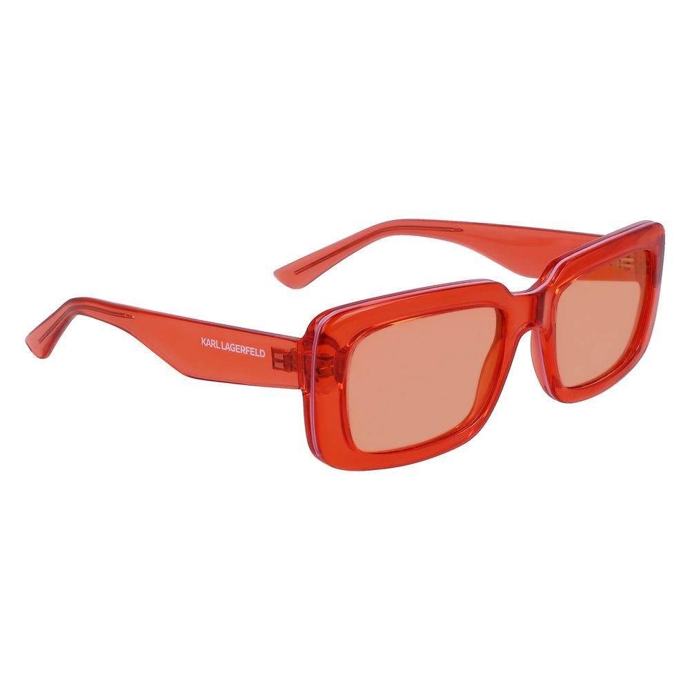 Karl Lagerfeld Orange Injected Sunglasses - Hilstor