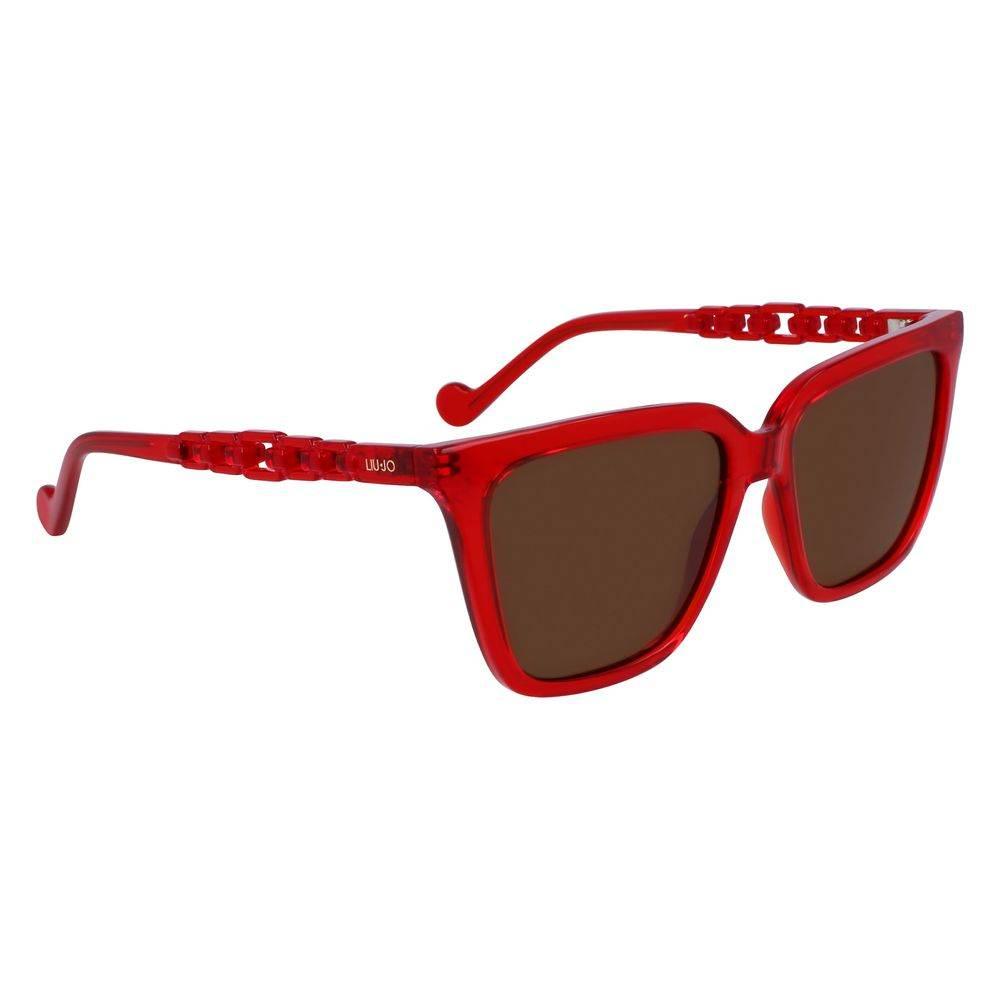 Liu Jo Red Injected Sunglasses - Hilstor