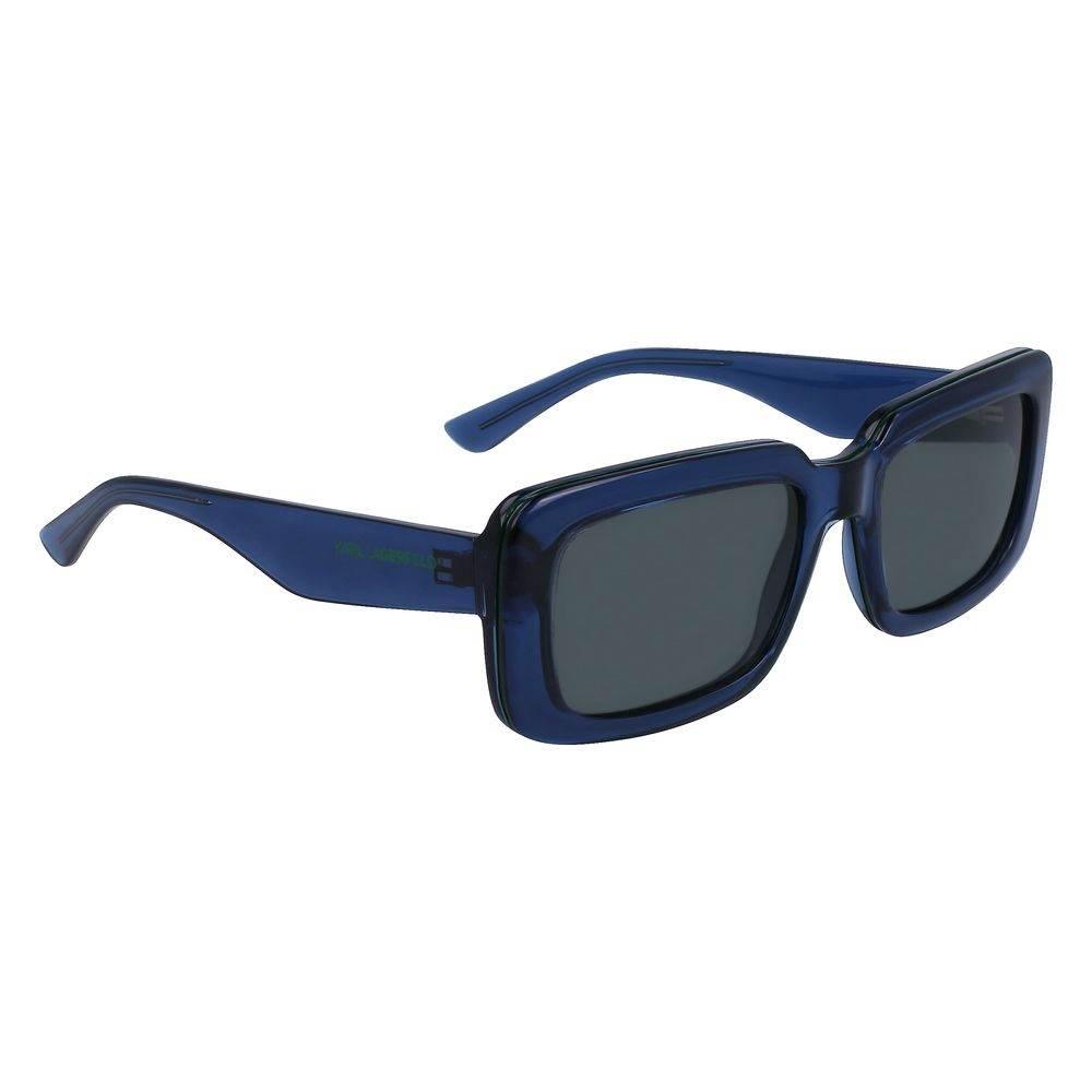 Karl Lagerfeld Blue Injected Sunglasses - Hilstor