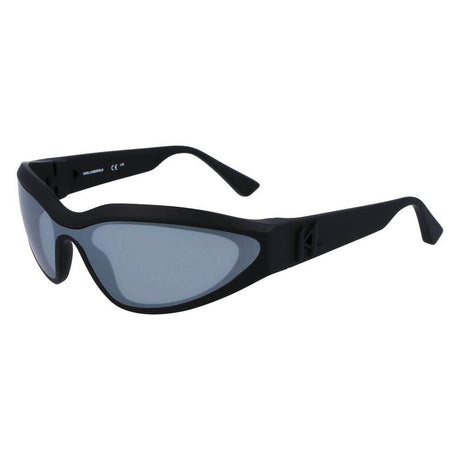 Karl Lagerfeld Black Injected Sunglasses - Hilstor