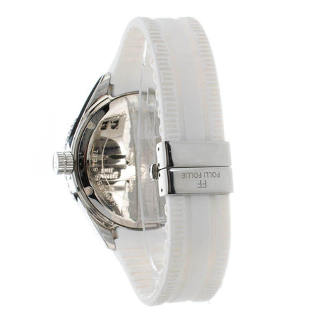 Folli Follie White Silicone Watch - Hilstor